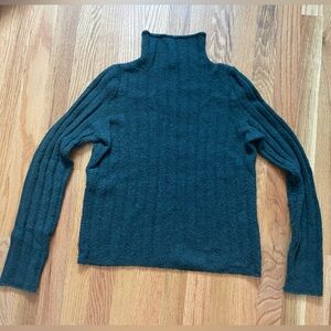 Madewell Forest Green Turtleneck Sweater